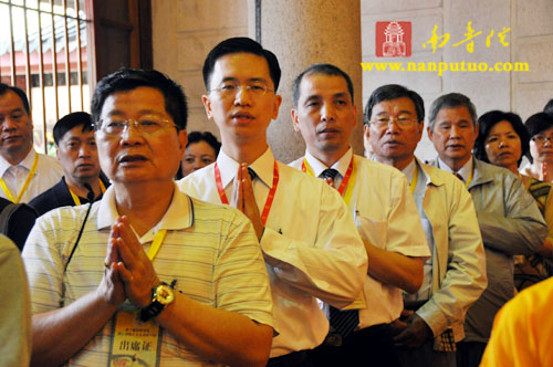 第二届海峡论坛闽台两地佛教界祈福法会在南普陀寺举行(图21)