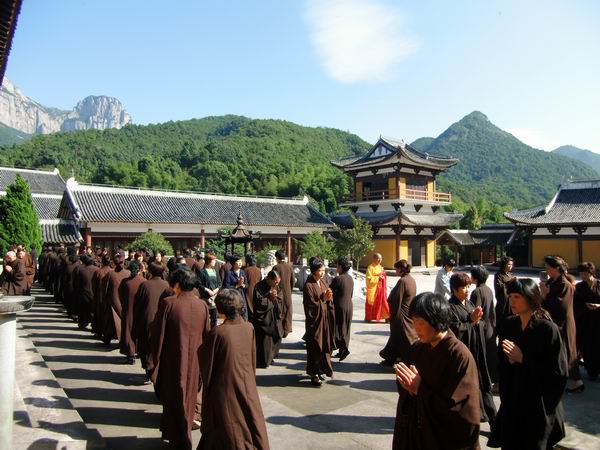 雁荡山能仁寺观音七法会圆满送圣(图17)