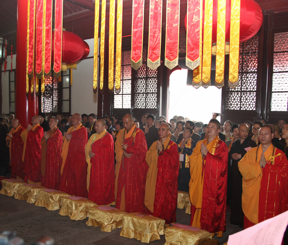 天童禅寺隆重举行“佛像开光法会暨宏智禅师诞辰920周年禅学文化交流会”(图10)