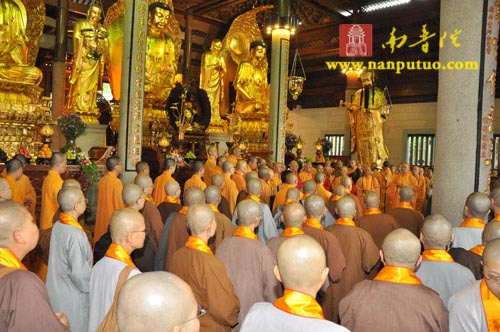 印顺导师舍利回归迎奉法会交接仪式在南普陀寺隆重举行(图23)