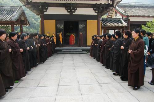 雁荡山能仁寺观音七法会圆满结束(图14)