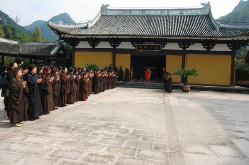 雁荡山能仁寺观音七法会圆满结束(图13)