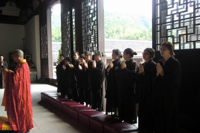 岁次壬辰年七月十五雁荡山能仁寺隆重举行盂兰盆法会(图5)