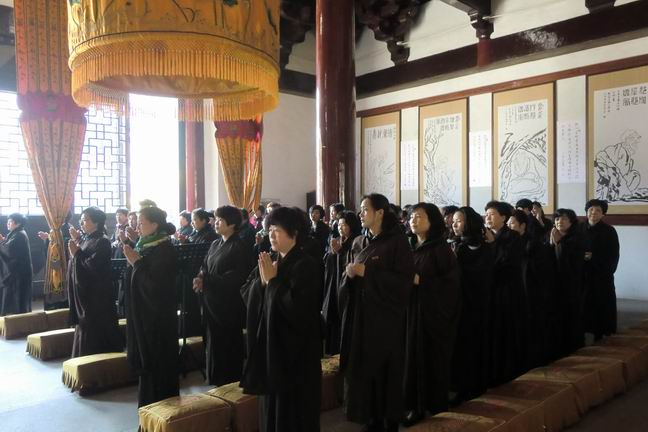 雁荡山能仁寺隆重庆祝观音菩萨圣诞节(图4)