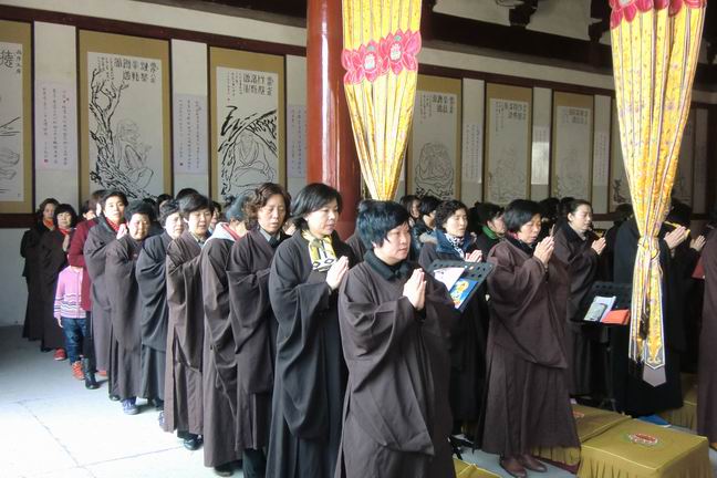 雁荡山能仁寺隆重庆祝观音菩萨圣诞节(图3)