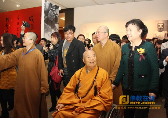 “星云大师一笔字书法展”在中国国家博物馆开展(图6)