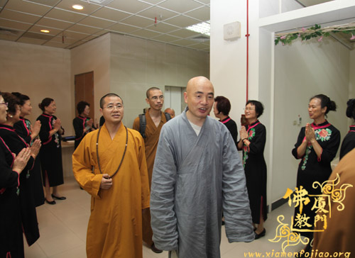第五届海峡论坛·闽台佛教教育交流研讨会第二坛两岸和平祈福大法会在金门隆重举行(图30)