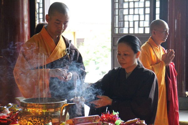 雁荡山能仁禅寺设盂兰盆法会回向十方法界有情(图6)