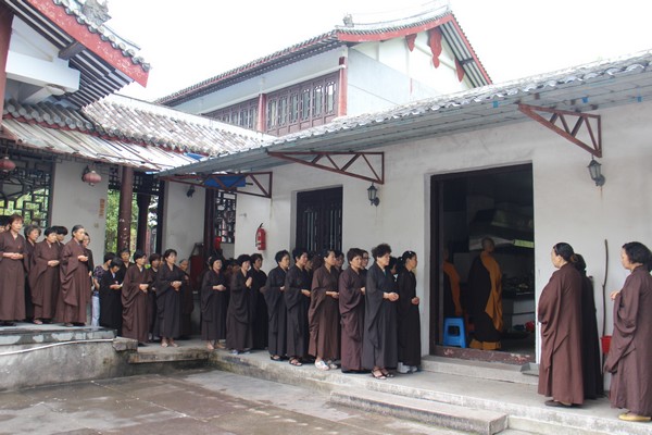 雁荡山能仁禅寺设盂兰盆法会回向十方法界有情(图22)