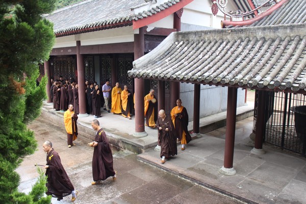 雁荡山能仁禅寺设盂兰盆法会回向十方法界有情(图29)