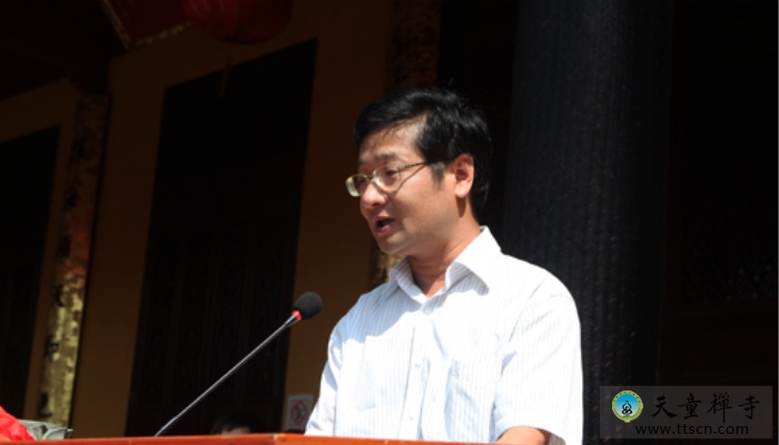 天童禅寺隆重举行纪念圆瑛老和尚圆寂60周年暨天童历代住持顶相开光法会(图3)