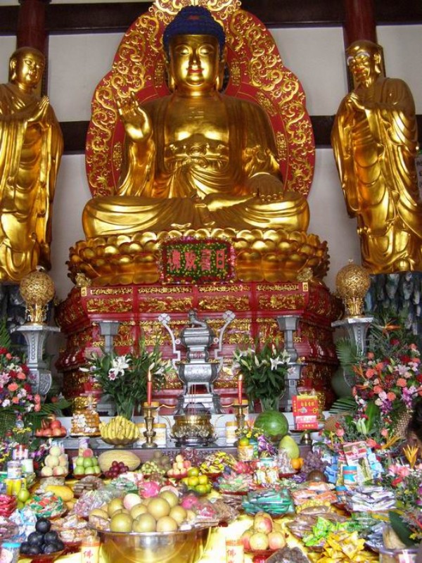 雁荡山能仁寺于佛欢喜日隆重举行盂兰盆法会(图1)