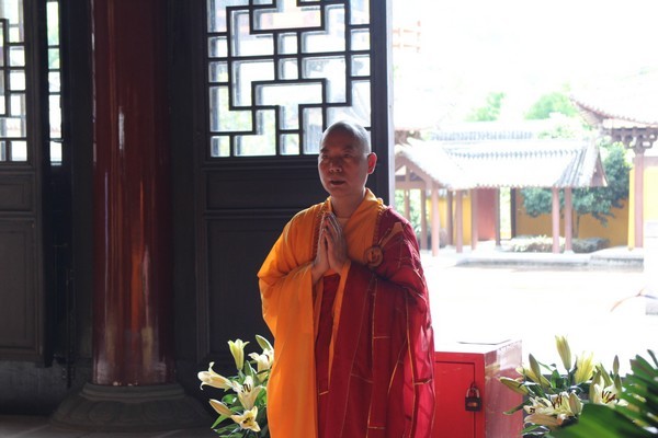 雁荡山能仁寺于佛欢喜日隆重举行盂兰盆法会(图3)