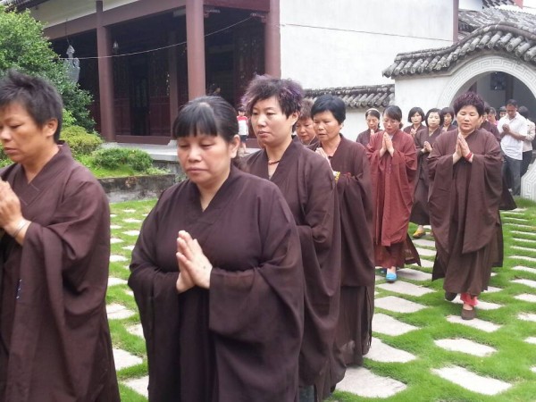 雁荡山能仁寺于佛欢喜日隆重举行盂兰盆法会(图6)