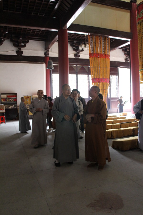 台湾慈光佛学院院长惠空法师一行参访雁荡山能仁寺(图7)