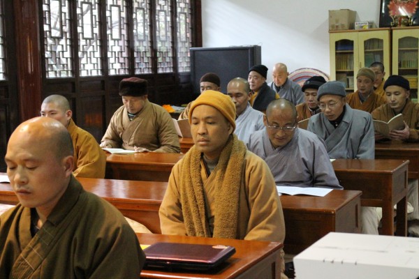 能仁寺维那净德法师在能仁养正院继续开讲《弟子规》(图2)