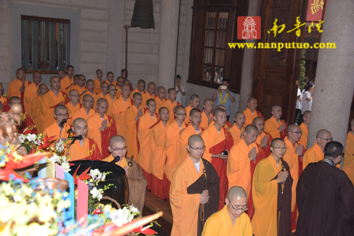 厦门南普陀寺隆重举行2015年水陆普渡大斋胜会(图15) 厦门南普陀寺隆重举行2015年水陆普渡大斋胜会(图15)