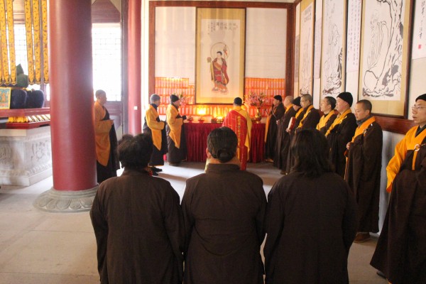 温州雁荡山能仁寺冬季弥陀佛七法会功德圆满(图5)