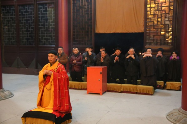 雁荡山能仁寺举行农历新年正月初一祝圣祈福普佛法会(图13)