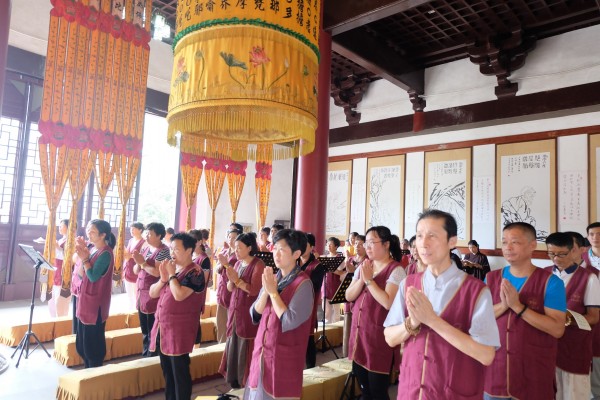 “雁荡山能仁寺一日禅”，第四期禅修活动今天在雁荡山能仁寺举行(图3)