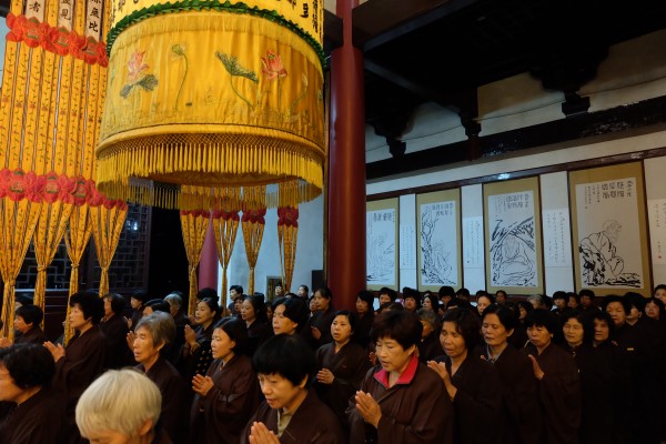 雁荡山能仁寺隆重举行法华七法会(图4)