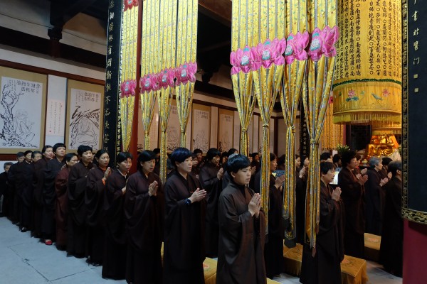 雁荡山能仁寺隆重举行法华七法会(图5)