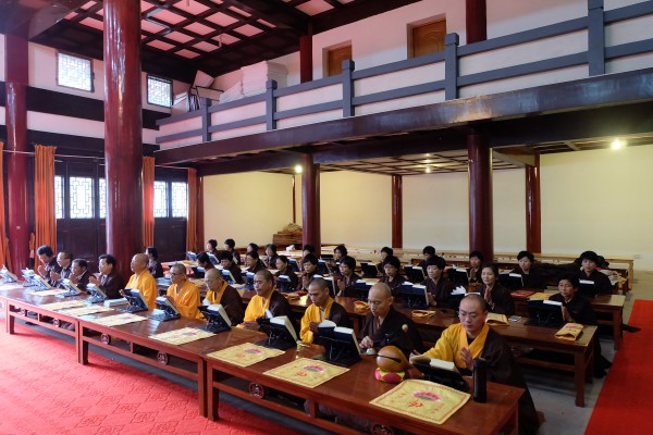 雁荡山能仁寺隆重举行法华七法会(图12)