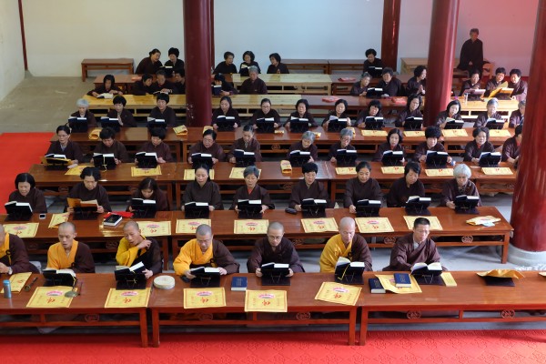 雁荡山能仁寺隆重举行法华七法会(图15)