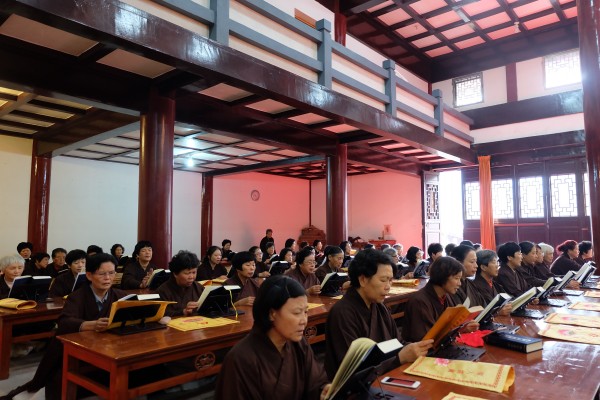 雁荡山能仁寺隆重举行法华七法会(图17)