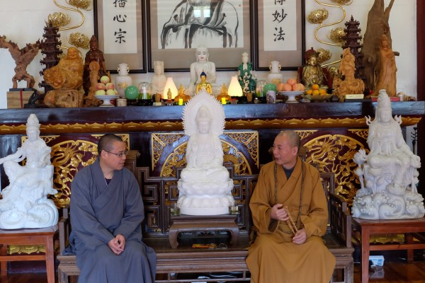 四川峨眉山佛学院副院长法源法师一行朝礼雁荡山能仁寺(图6)