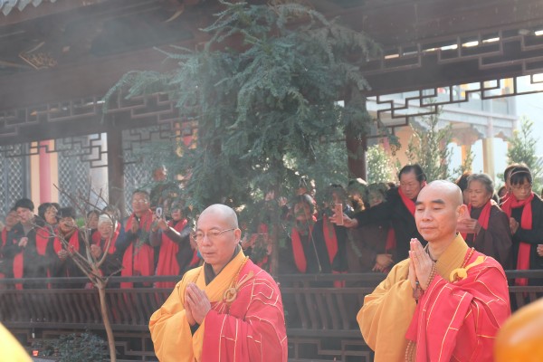 黄岩广化寺隆重举行陀罗尼塔落成装藏法会(图7)