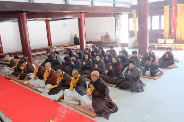 雁荡山能仁寺丙申年举行弥陀佛七法会(图4)