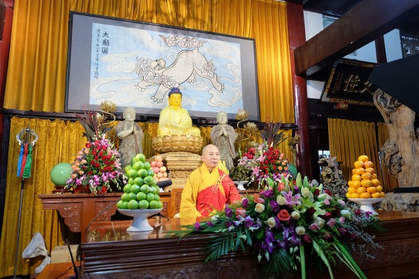 雁荡山能仁寺丙申年举行弥陀佛七法会(图5)