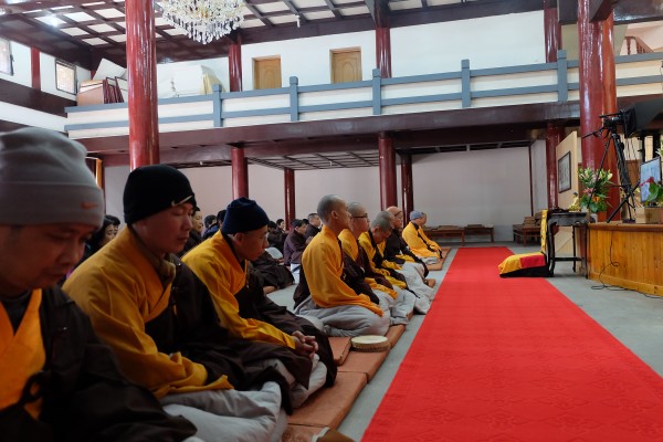 雁荡山能仁寺丙申年举行弥陀佛七法会(图8)