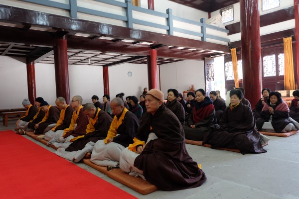 雁荡山能仁寺丙申年举行弥陀佛七法会(图7)