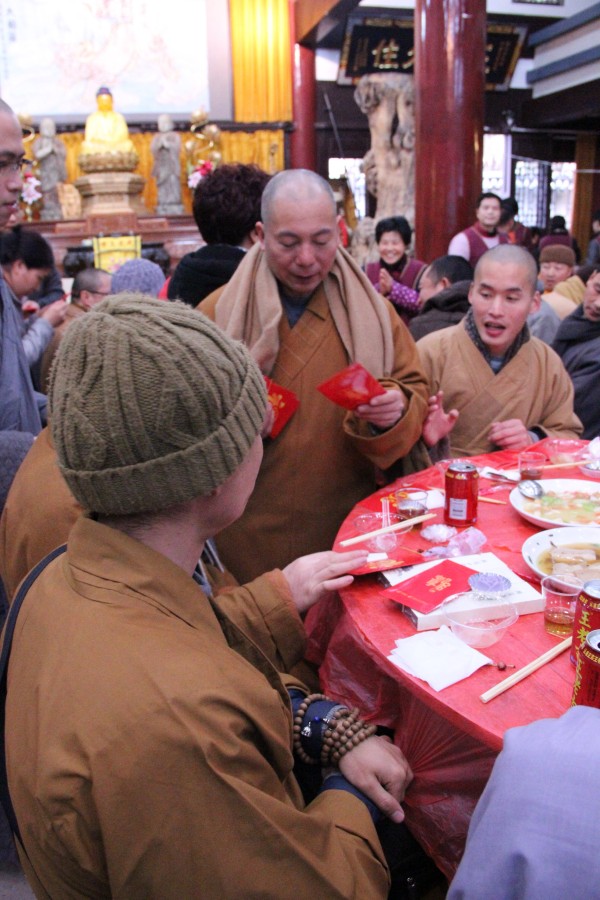 雁荡山能仁寺2016年举行新年团圆饭(图7) 雁荡山能仁寺2016年举行新年团圆饭(图7)