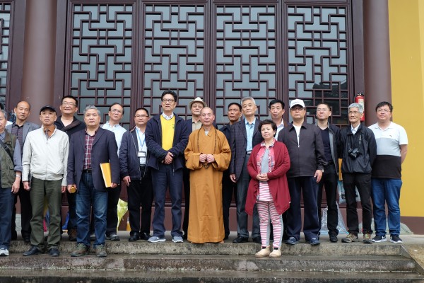 全国诗人“乐清寻诗”到雁荡山能仁寺参访(图8)