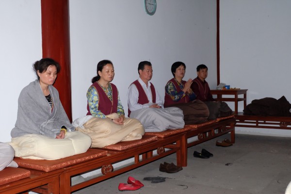 “雁荡山一日禅”第二期禅修活动今天在雁荡山能仁寺举行(图9)