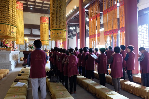 “雁荡山一日禅”第二期禅修活动今天在雁荡山能仁寺举行(图11)