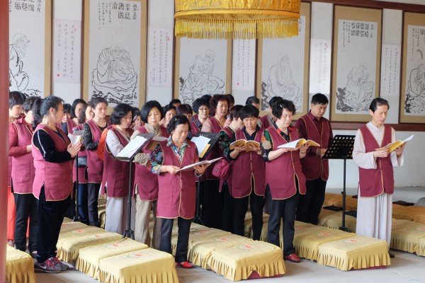 “雁荡山一日禅”第二期禅修活动今天在雁荡山能仁寺举行(图12)