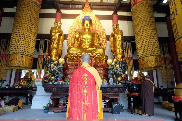 “雁荡山一日禅”第二期禅修活动今天在雁荡山能仁寺举行(图16)