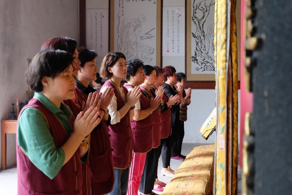 “雁荡山一日禅”第二期禅修活动今天在雁荡山能仁寺举行(图17)