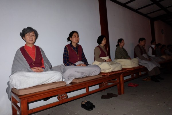 “雁荡山一日禅”第二期禅修活动今天在雁荡山能仁寺举行(图24)