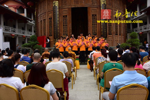 厦门太平岩寺隆重举办中国邮政《玄奘》特种邮票首发暨“弘一慈善”助学活动(图4)