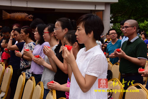 厦门太平岩寺隆重举办中国邮政《玄奘》特种邮票首发暨“弘一慈善”助学活动(图26)