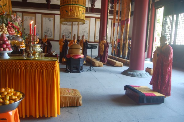 雁荡山能仁寺法华七进入第三天(图10)