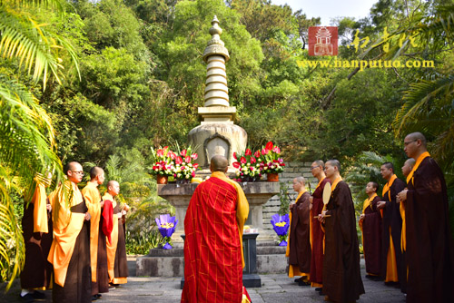 思亲报恩，祭奠先贤——南普陀寺、闽南佛学院举行清明扫塔上供祭祖法会(图6)