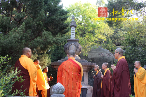 思亲报恩，祭奠先贤——南普陀寺、闽南佛学院举行清明扫塔上供祭祖法会(图18)