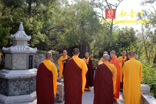 思亲报恩，祭奠先贤——南普陀寺、闽南佛学院举行清明扫塔上供祭祖法会(图20)