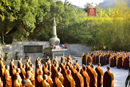思亲报恩，祭奠先贤——南普陀寺、闽南佛学院举行清明扫塔上供祭祖法会(图24)